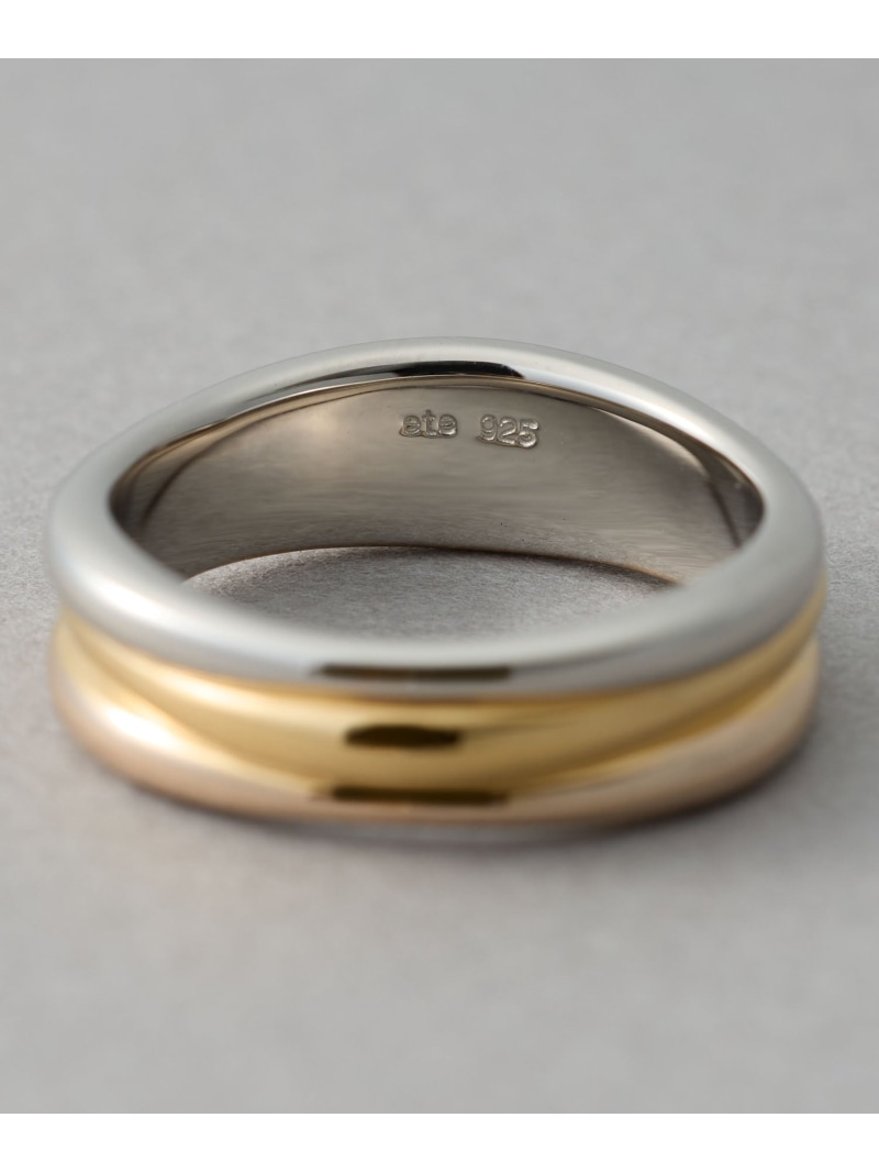 楽天市場】[トリカラー] ニュアンス リング ete エテ アクセサリー