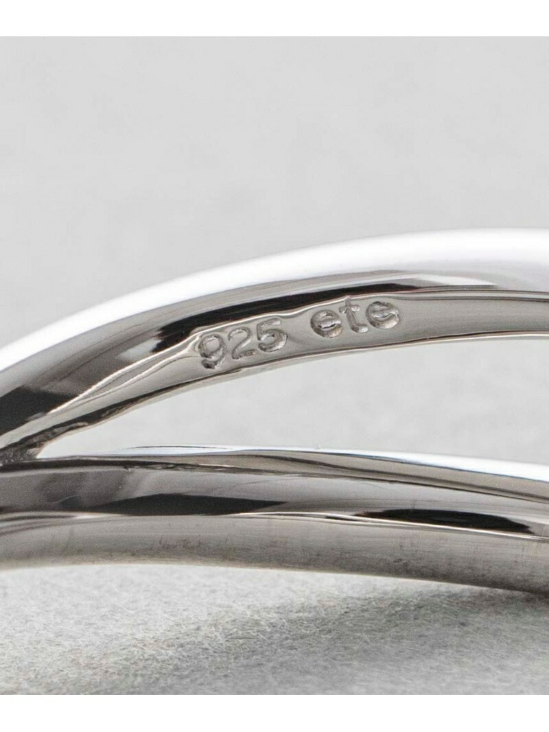 楽天市場】リングカフ クロスライン ete エテ アクセサリー・腕時計