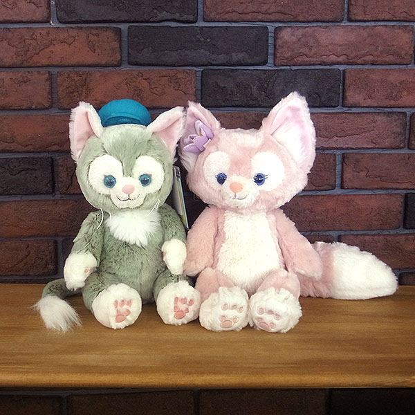 楽天市場】ダッフィー＆ジェラトーニ ぬいぐるみ Mサイズ ペアセット