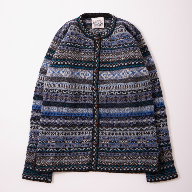 楽天市場】JAMIESON'S (ジャミーソンズ) CREW CARDIGAN WITH BLOCK