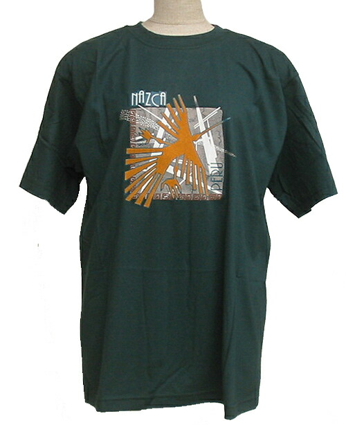 楽天市場】Tシャツ TC-151 綿100％ ナスカ地上絵 アンデス インカ