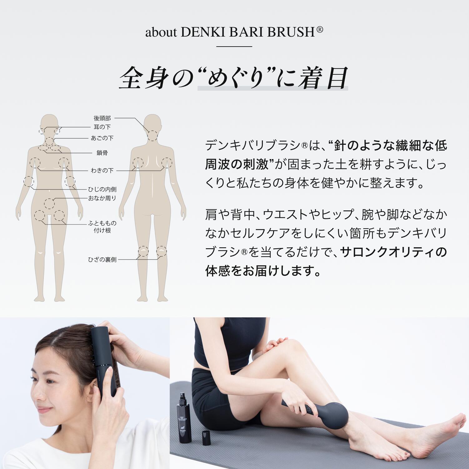 楽天市場】【エレクトロン公式】デンキバリブラシ(R)2.0+ボディ│電気