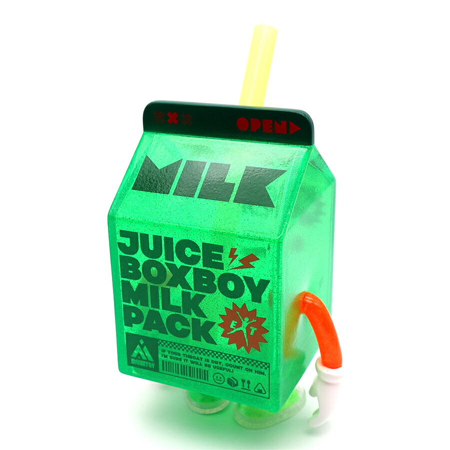 楽天市場】MUUKTOY ジュースボックスボーイ ミルクパック ELECTRIC