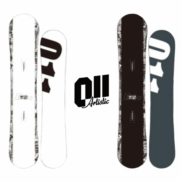 楽天市場】送料無料 スノーボード 板 011 アーティステック 011