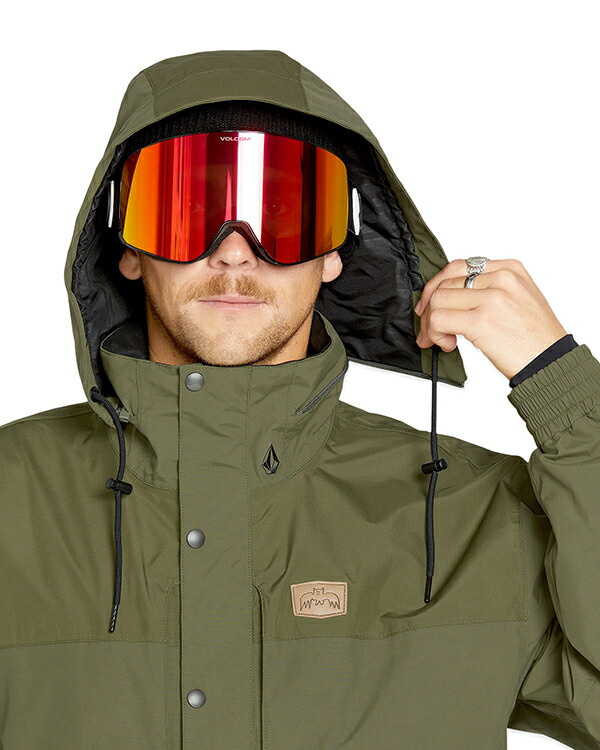 楽天市場】35%off ラスト1点 L 送料無料 スノーボードウェア VOLCOM