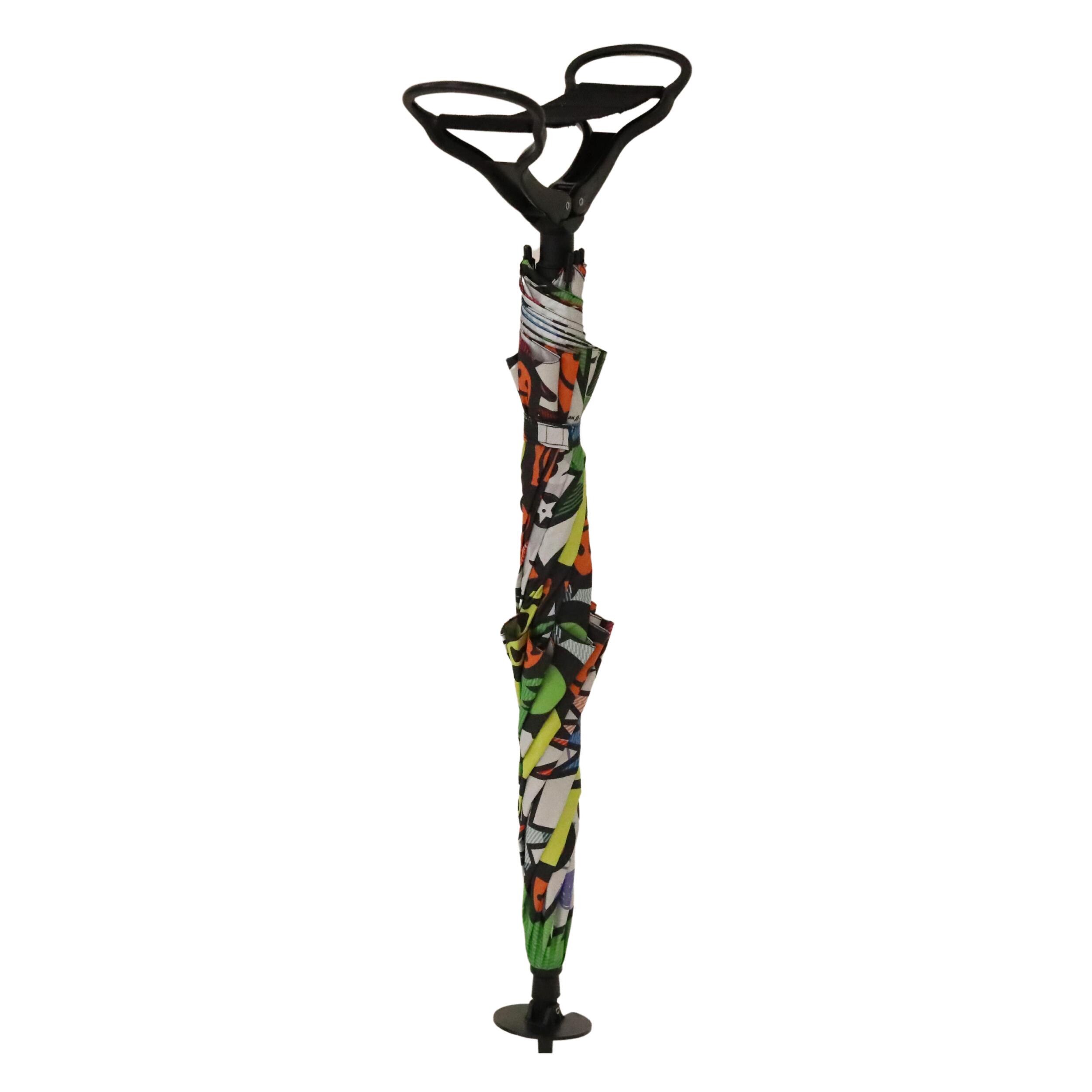 楽天市場】エリートグリップ 椅子付きパラソル ベンチレーション付き