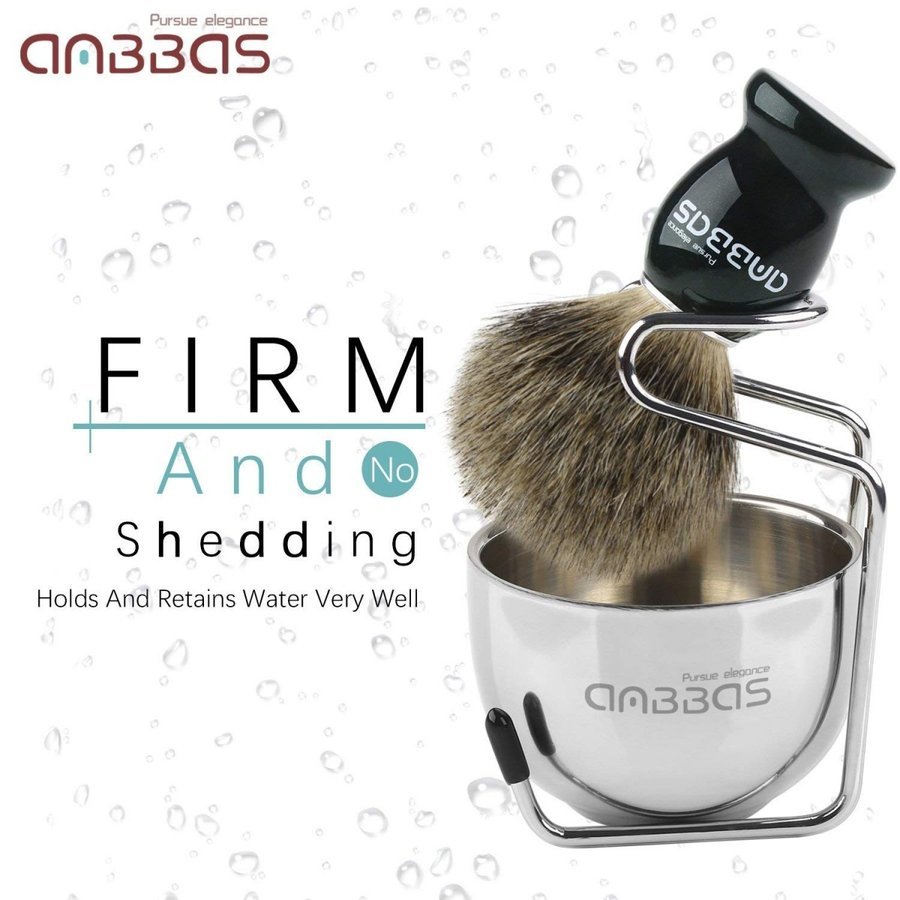 楽天市場】シェービングブラシ 3点セット シェービングブラシ