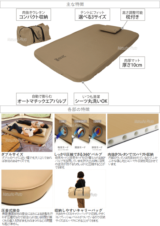 楽天市場】【最大10,000円OFF＋全品P2倍！19日20時から】DOD マット