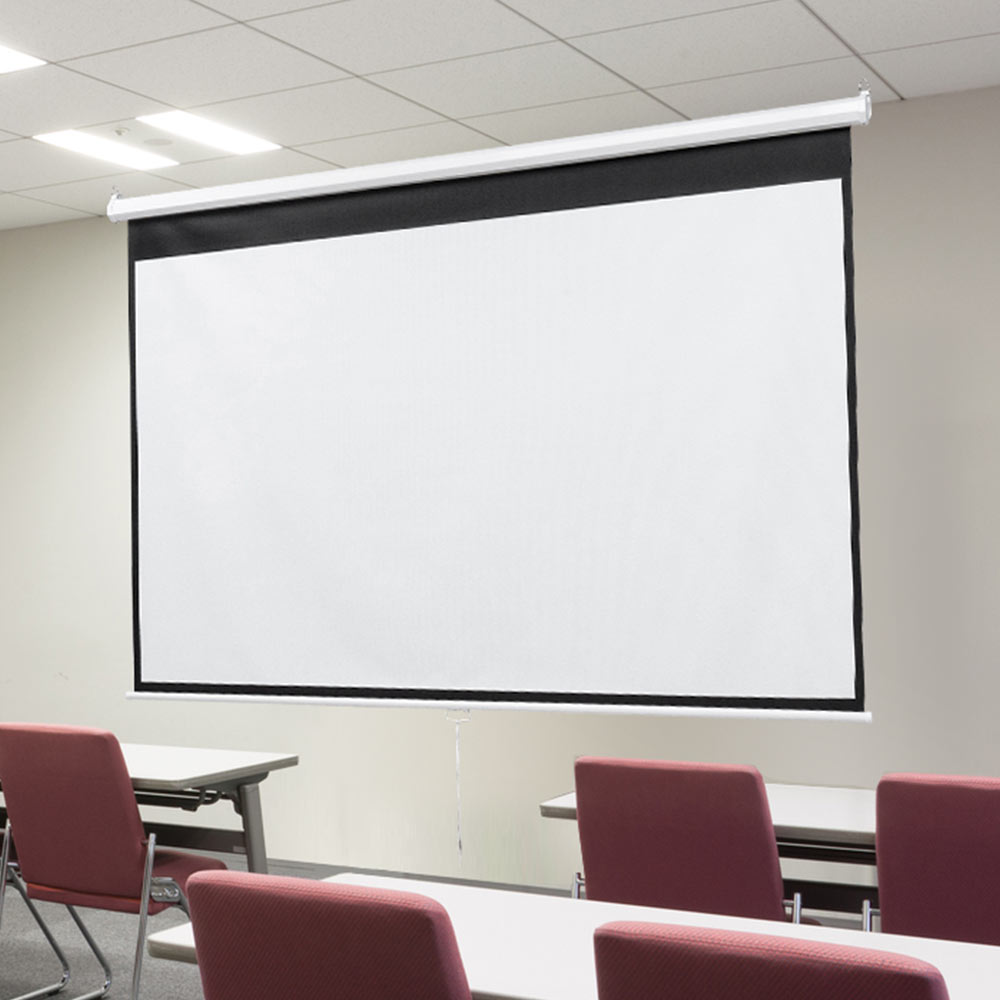 楽天市場】【楽天1位受賞】プロジェクタースクリーン 100インチ 16：9