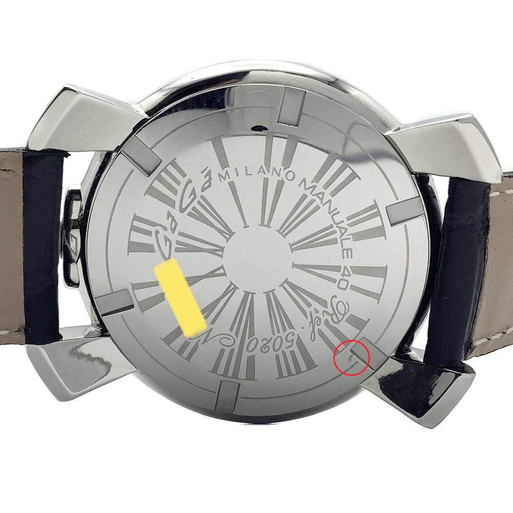 楽天市場】【中古】GaGaMILANO （ガガミラノ）5020 マヌアーレ40