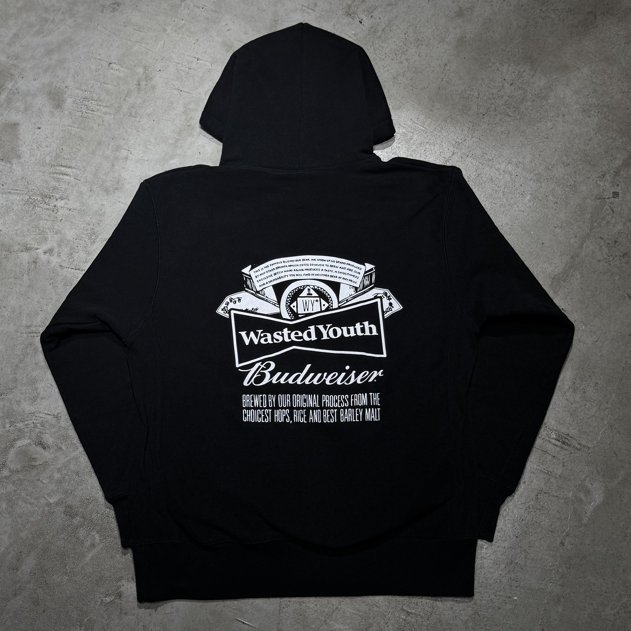 楽天市場】WASTED YOUTH BUDWEISER HOODIE SIZE-L ウェイステッド