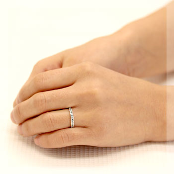 楽天市場】K10 ブルー ダイヤモンド エタニティリング 0.25ct 使い