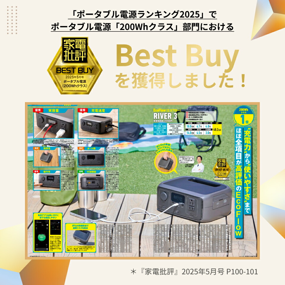 楽天市場】EcoFlow ポータブル電源 ソーラーパネル セット RIVER 3