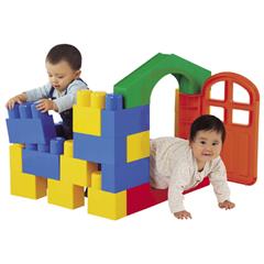 楽天市場】ピープル 全身でブロック入って遊べるセット ゼンシンデ