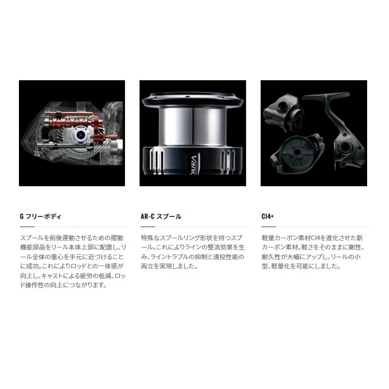 楽天市場】シマノ 22ミラベル C5000XG / スピニングリール 【釣具 釣り