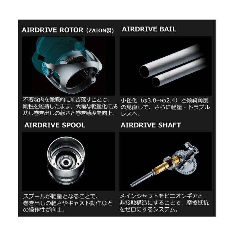 楽天市場】ダイワ 22イグジスト LT4000-XH / スピニング リール : 釣具