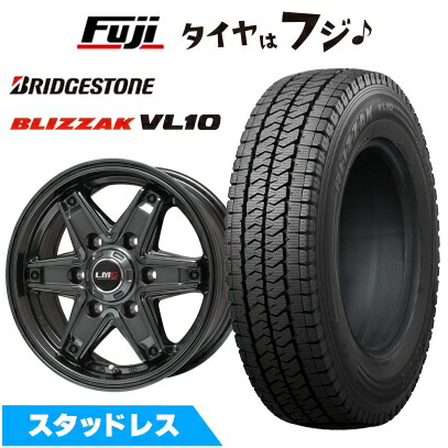 楽天市場】4本セット ブリヂストン ブリザック vl10 195/80r15 107