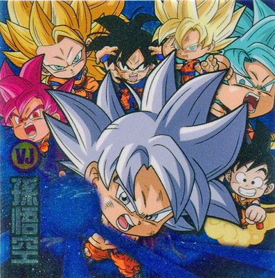 楽天市場】ドラゴンボール 超戦士シールウエハースZ V-01 孫悟空 VR