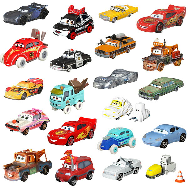 楽天市場】カーズ おもちゃ マテル 1/55 ミニカー24台 アソートセット