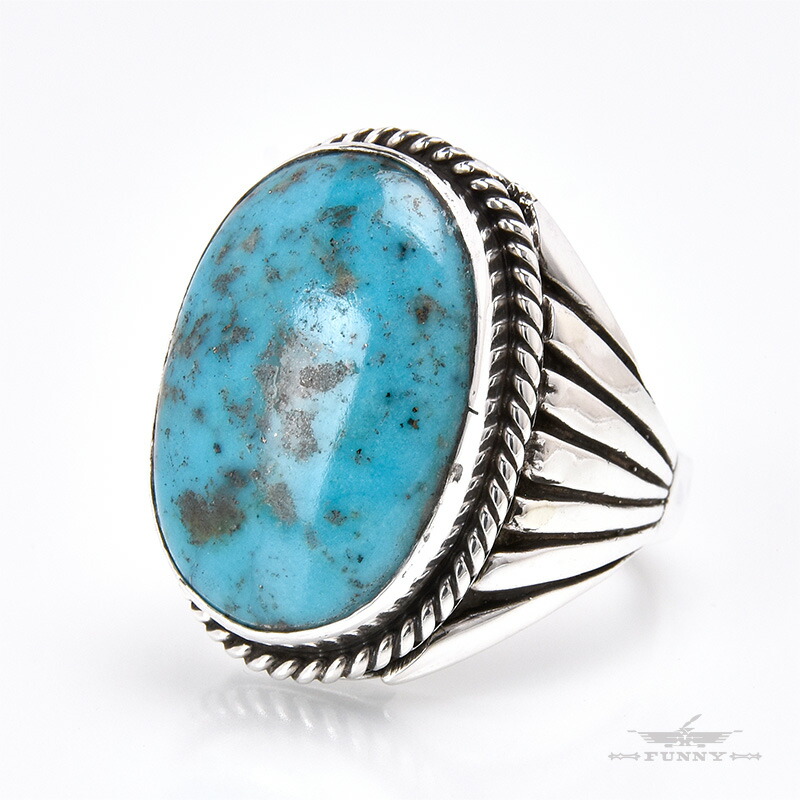楽天市場】【FUNNY公式ストア】 ナバホ族 ターコイズ リング [26号