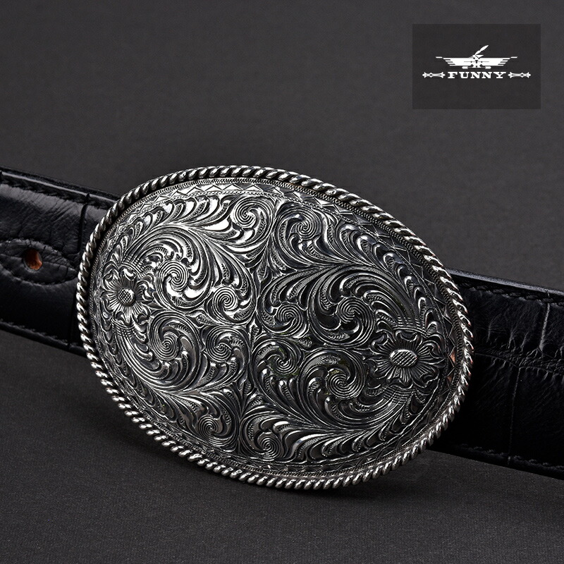 楽天市場】【FUNNY公式ストア】 《OVAL ENGRAVED BUCKLE》 オーバル