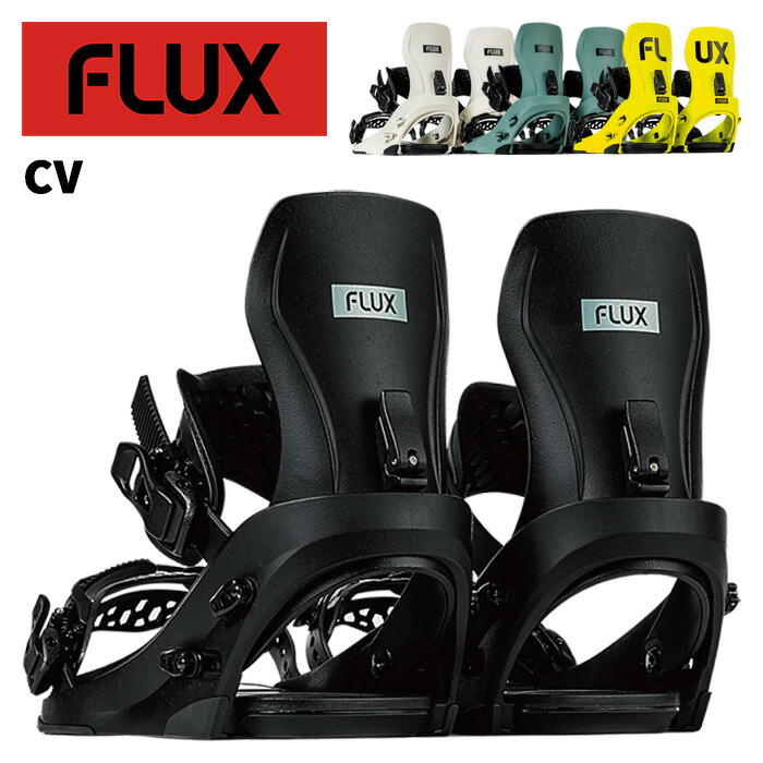 楽天市場】FLUX フラックス スノーボード ビンディング CV 25-26