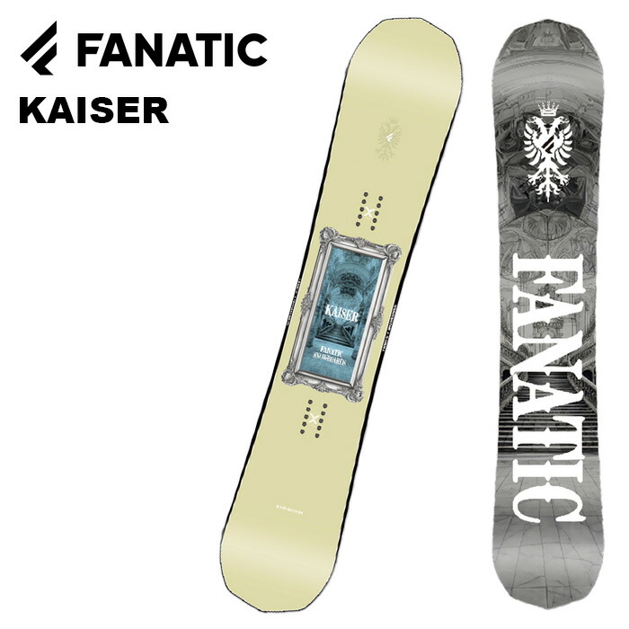 楽天市場】FANATIC ファナティック スノーボード 板 KAISER 25-26