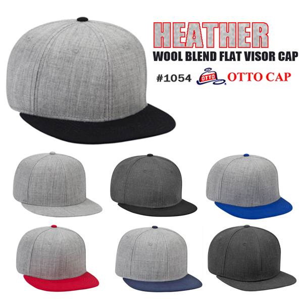 楽天市場】【ヘザーカラー】OTTO CAP ヘザーウールブレンド フラット