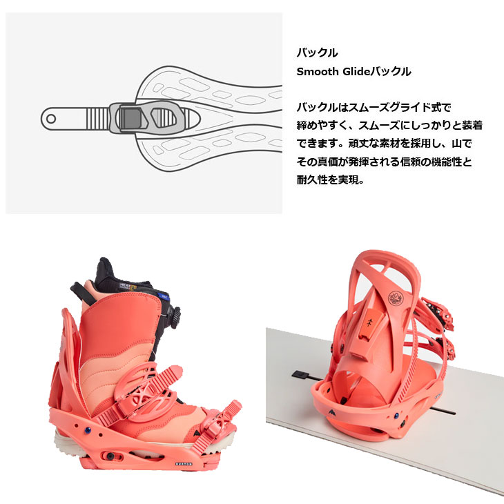 楽天市場】24-25 BURTON バートン スノーボード ビンディング