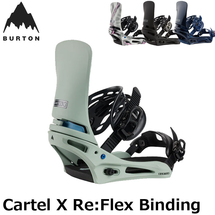 楽天市場】24-25 BURTON バートン スノーボード ビンディングCartel X