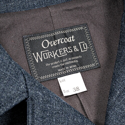 楽天市場】Workers ワーカーズ Bal Collar Coat バルカラーコート