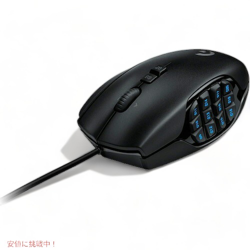 楽天市場】Logitech G600 MMO Gaming Mouse, Black / ロジテック MMO