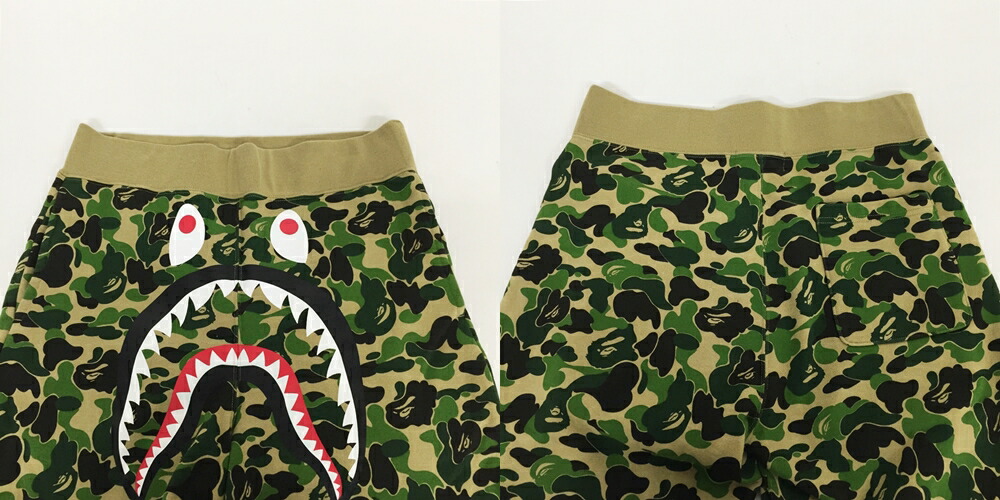 楽天市場】A BATHING APE(アベイシングエイプ)カモシャークハーフ