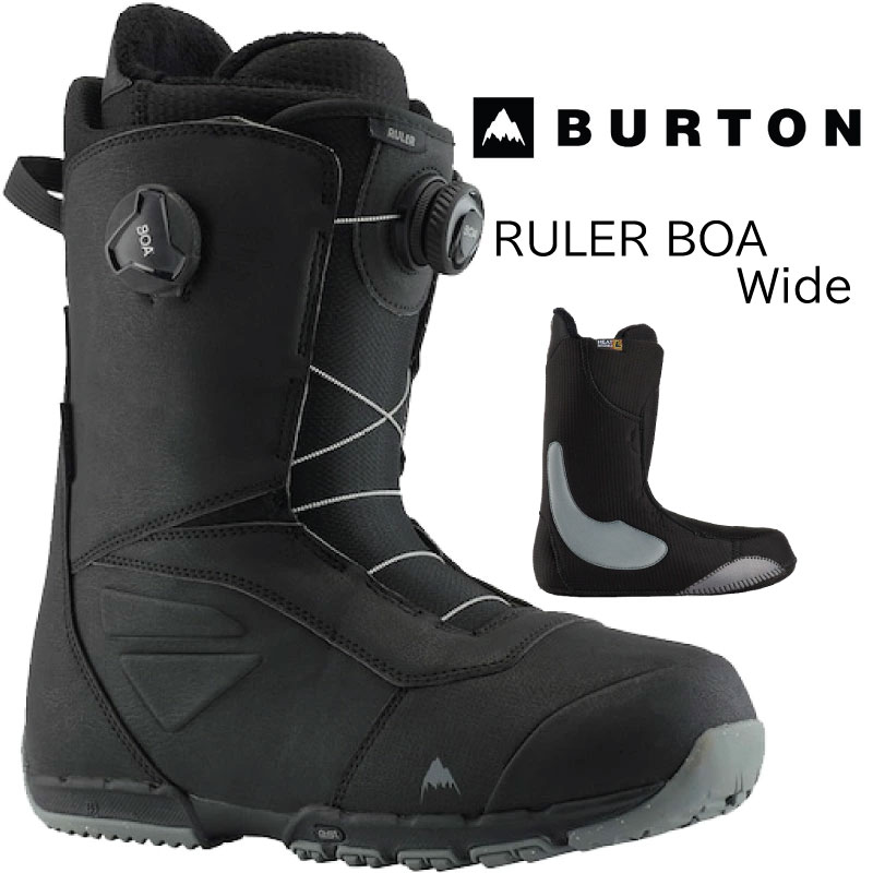 楽天市場】バートン ブーツ スノーボード ルーラー ボア ワイド Burton