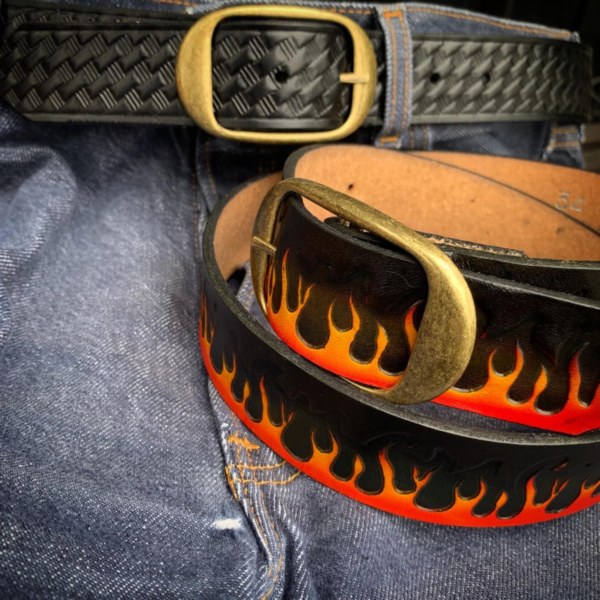 楽天市場】BRACKNEY LEATHER WORKS / STAMPPING BELT 本革型押しベルト