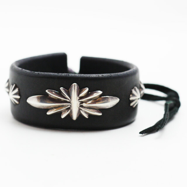 楽天市場】goro's ゴローズ フラワーコンチョレザーブレスレット