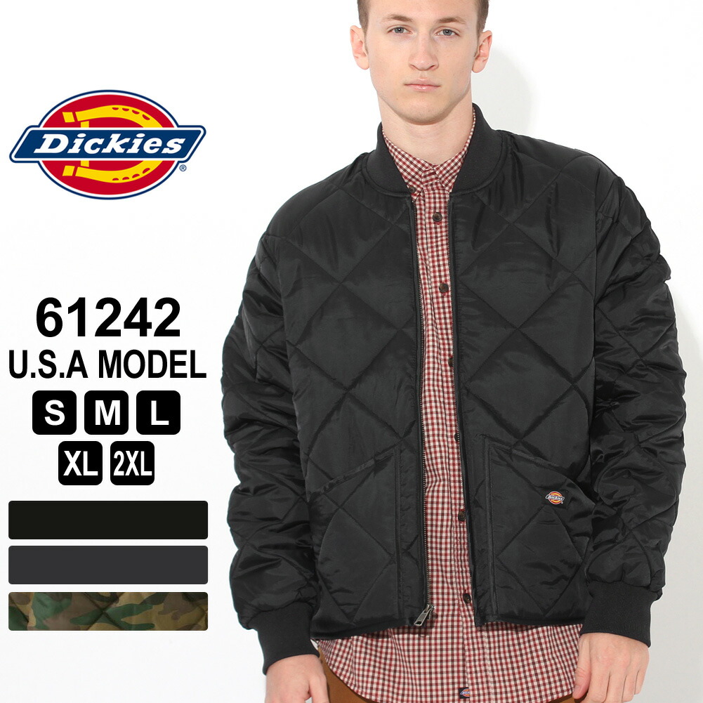 楽天市場】ディッキーズ キルティングジャケット 61242 Dickies メンズ