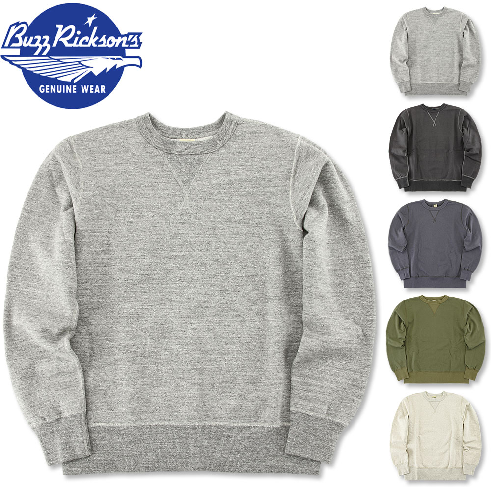 楽天市場】BUZZ RICKSON'S (バズリクソンズ) セットイン クルーネック