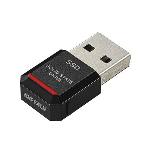 バッファロー SSD 外付け 1TB 極小 コンパクト ポータブル」の人気商品