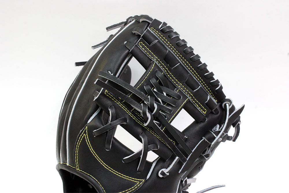 楽天市場】ハイゴールド 軟式グローブ 心極 KKG-5406 ブラック 内野手