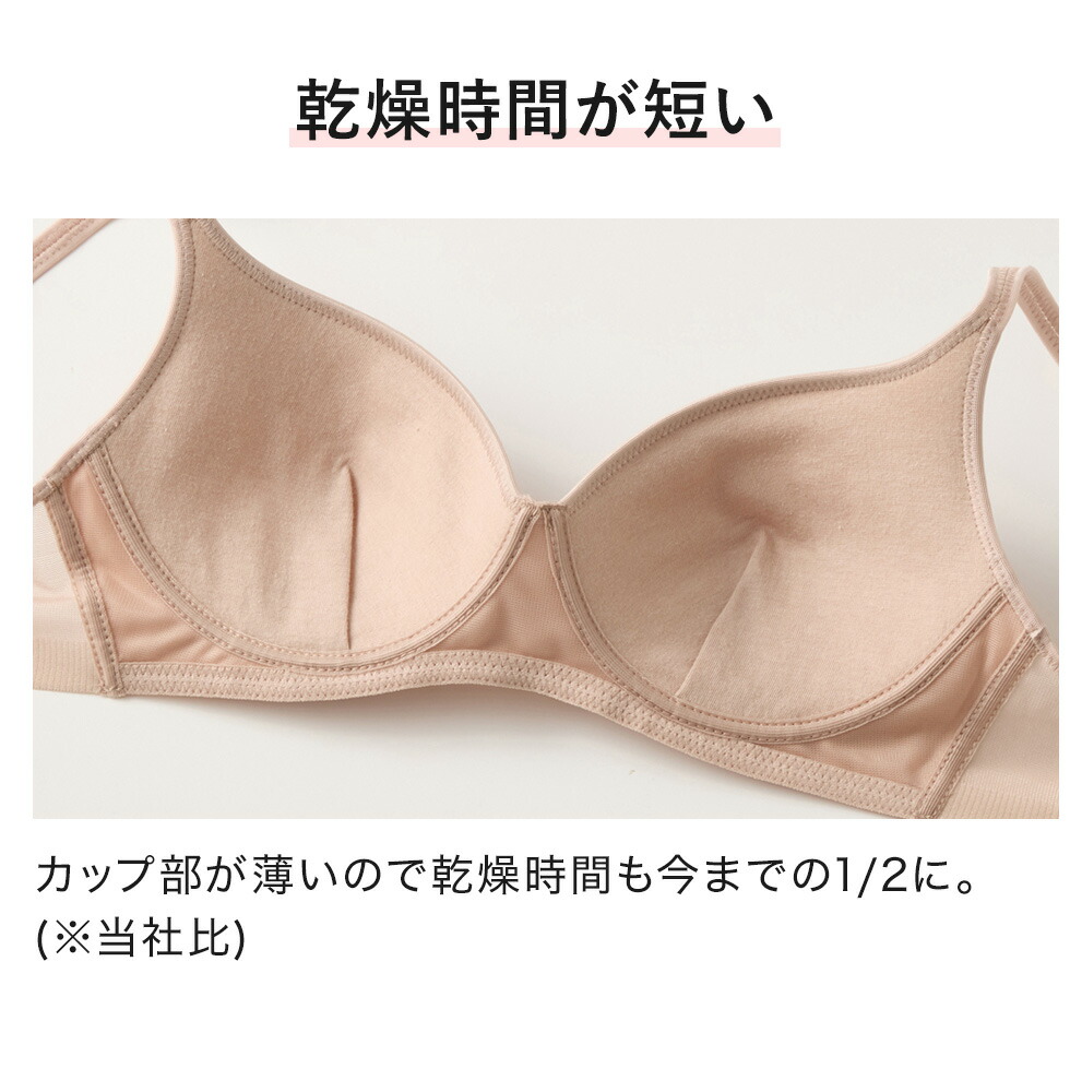 楽天市場】グンゼ ノンワイヤーブラジャー レディース 年間 軽ブラ