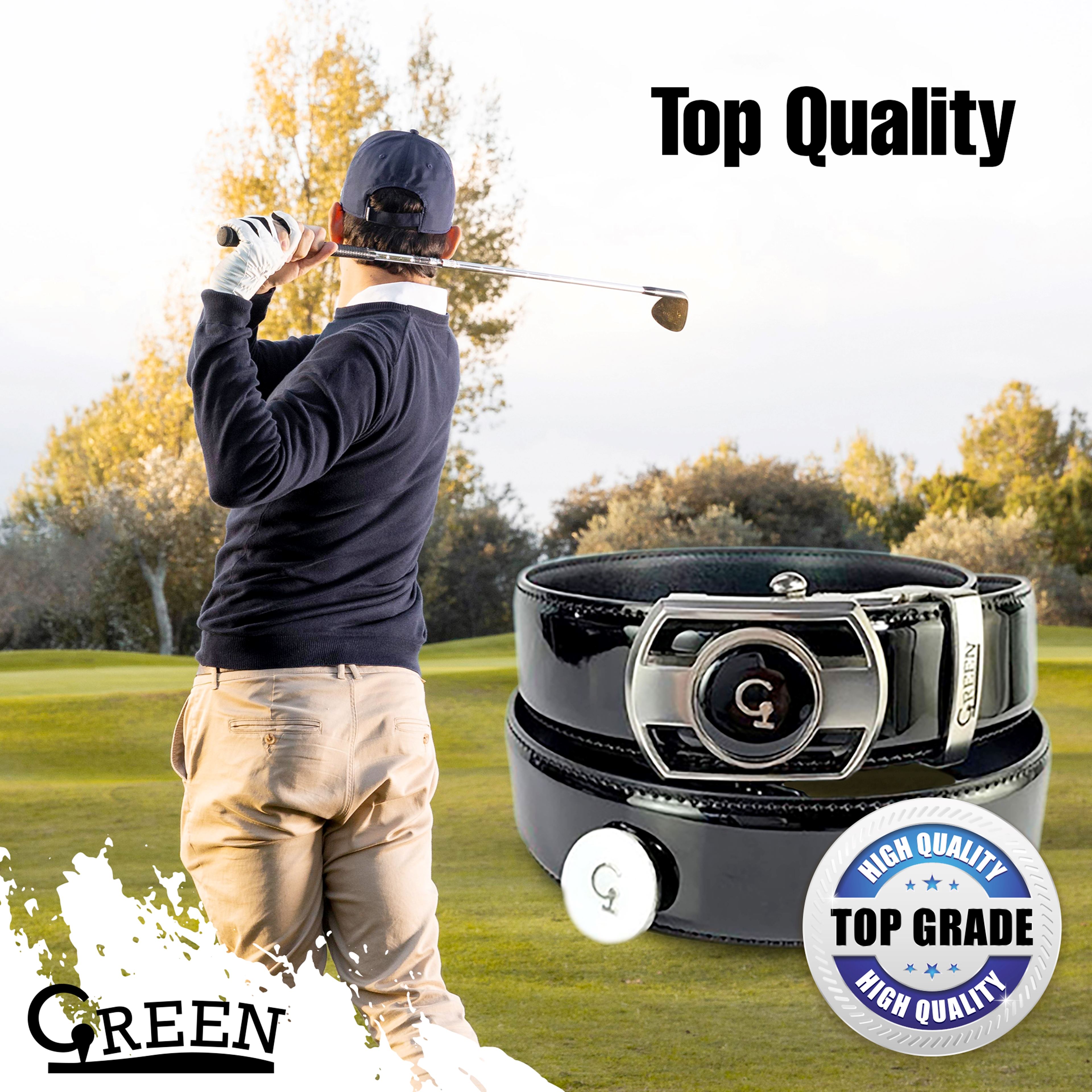 楽天市場】ゴルフ ベルト オートロックベルト 本革ベルト 自動バックル