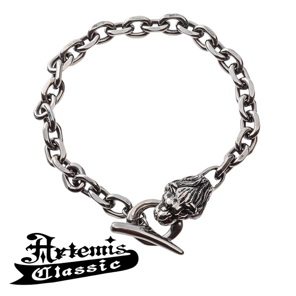 楽天市場】アルテミスクラシック ライオンTバーブレスレット Artemis