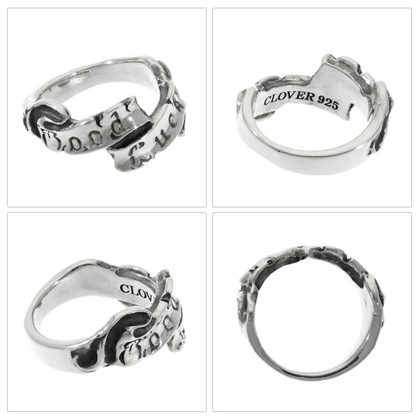 楽天市場】Clover925 グッドラック リボン リング 9〜27号 指輪