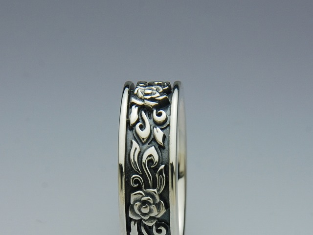 楽天市場】DEAL DESIGN ディールデザイン スクロールローズリング(SV