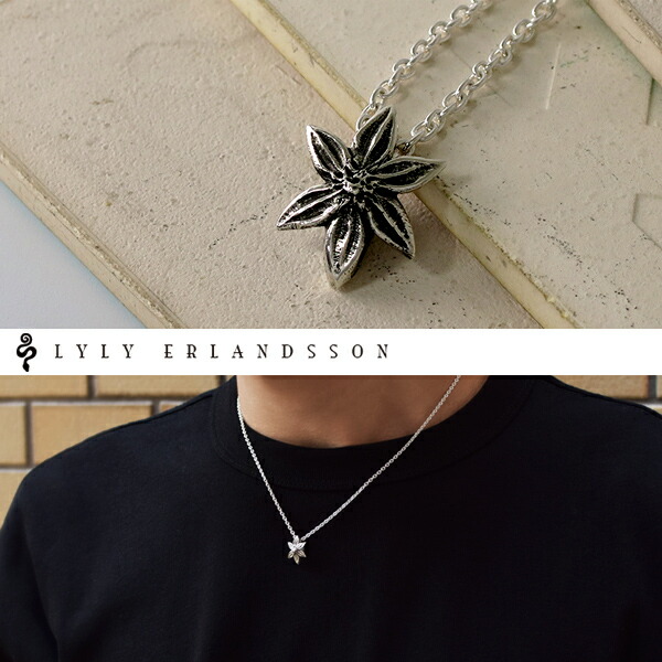 楽天市場】LYLY ERLANDSSON the BLOOM ネックレス チェーン付 リリー