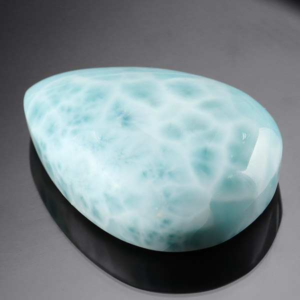 楽天市場】ラリマー 磨き 原石 ルース 裸石 約2.6cm 雫 カボション