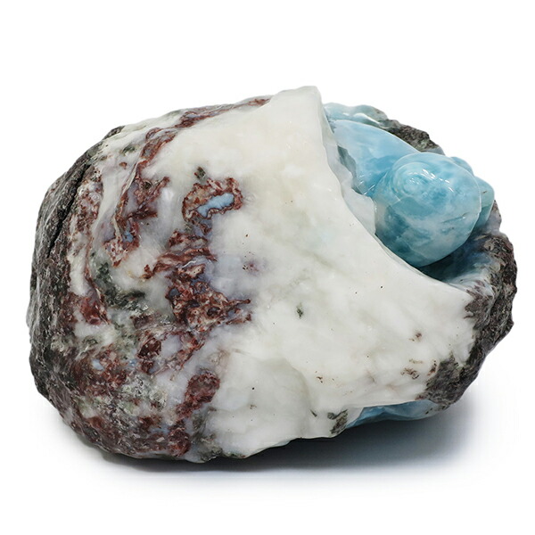 楽天市場】ラリマー 亀 原石 彫刻 974g 天然石 パワーストーン