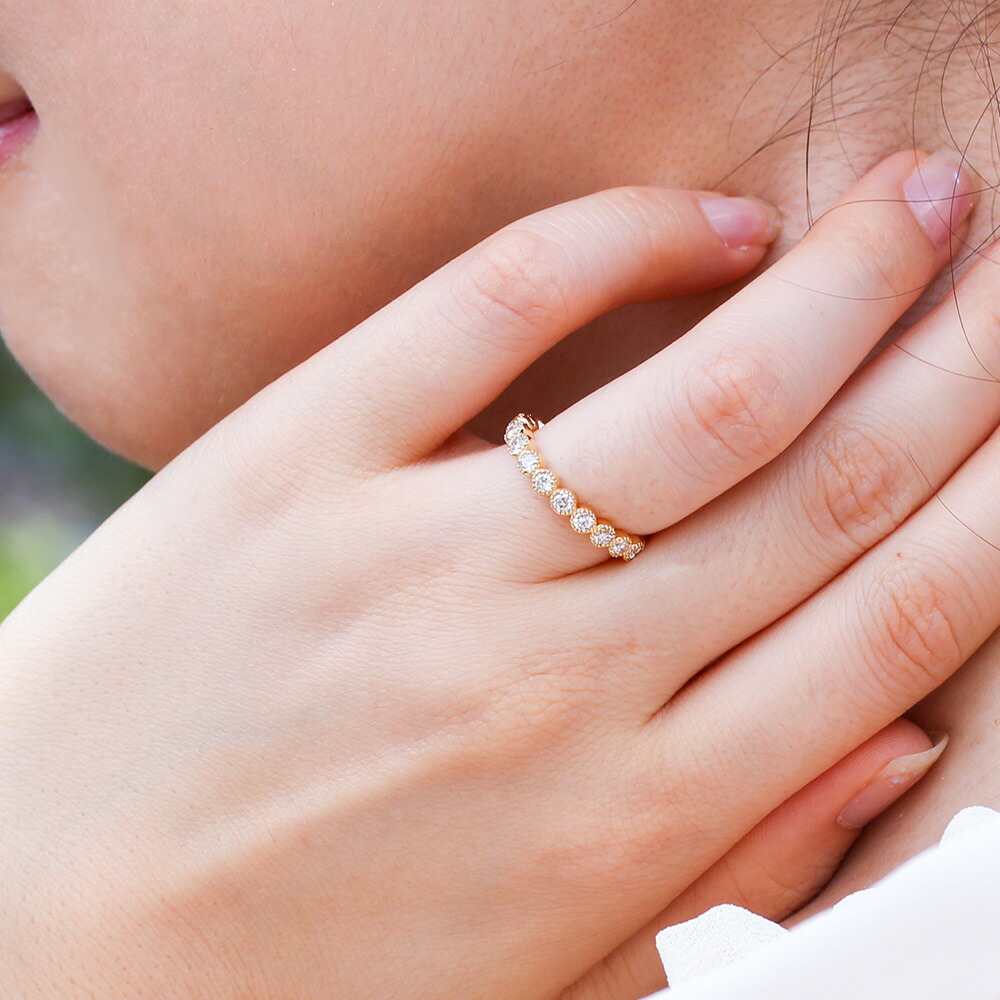 楽天市場】エタニティリング 10石/0.39ct スイートテン・ダイヤモンド