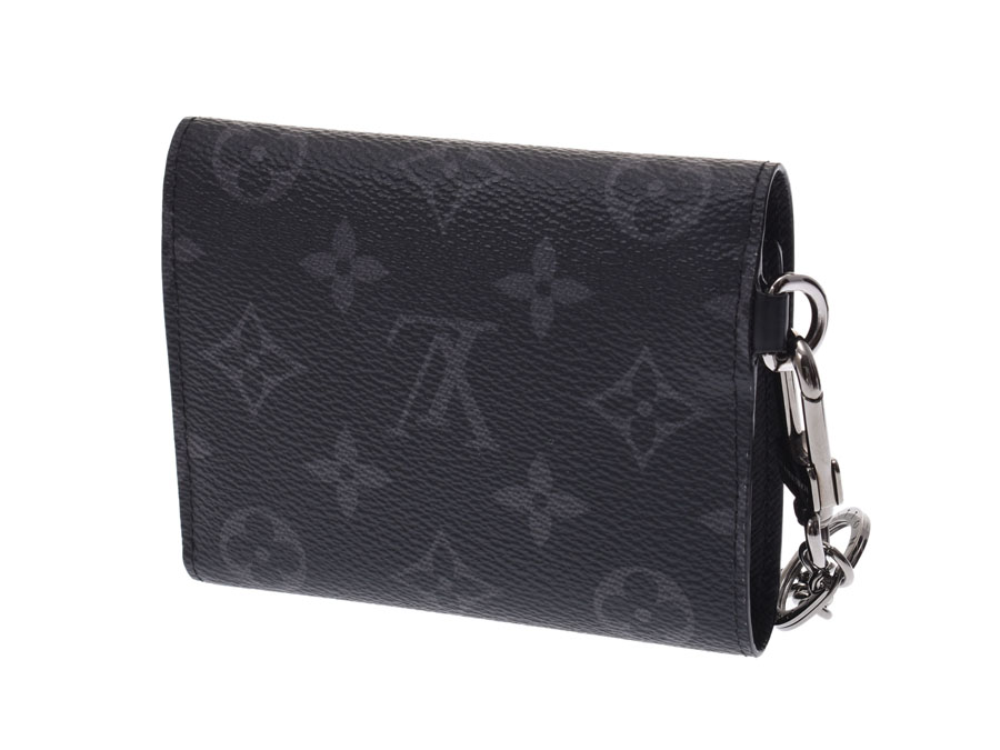 楽天市場】ルイヴィトン エクリプス チェーンコンパクトウォレット 黒